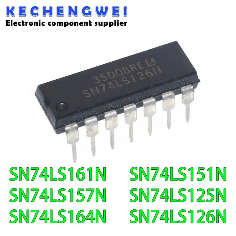 10pcs SN74LS161N 74LS161 DIP-16 SN74LS151N 74LS151 SN74LS157N SN74LS163AN SN74LS164N SN74LS125N SN74LS126N 74LS164 SN74LS160N