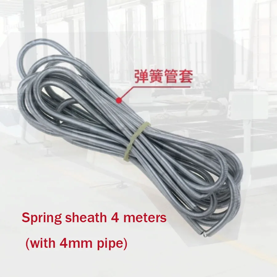 أداة آلة التصنيع باستخدام الحاسب الآلي أنبوب زيت أنبوب حماية زنبركي كم أنبوب زيت 4 مم 6 مم كم أنابيب من الفولاذ المقاوم للصدأ #4