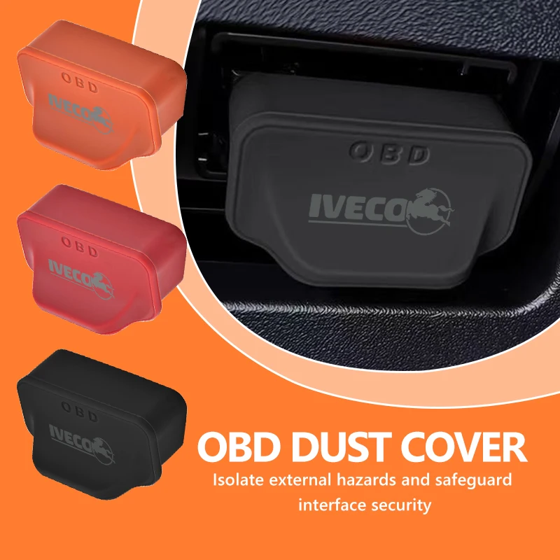 Capa Protetora de Porta OBD para Carros IVECO, Capa à Prova de Poeira para Interface OBD, Protetor de Soquete Eurocargo 4x4 T-Way Stralis ‌   Diário