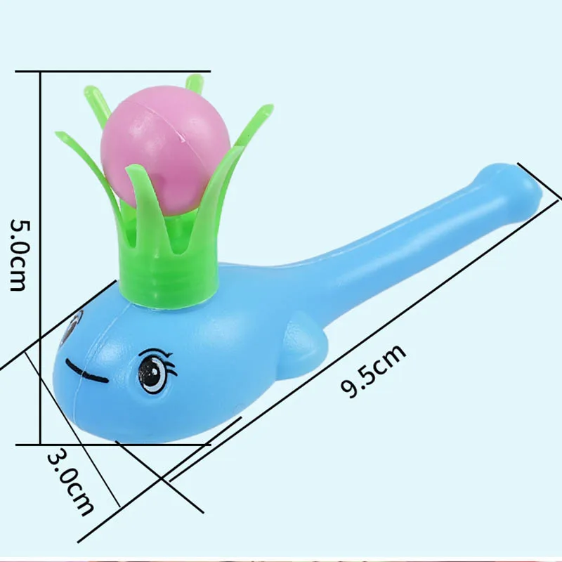 10 قطعة جديد لطيف الحوت الإرتفاع ضربة الكرة لعبة الإبداعية لغز الإرتفاع ماجيك الكرة الأطفال حفلة اللعب التفاعلية