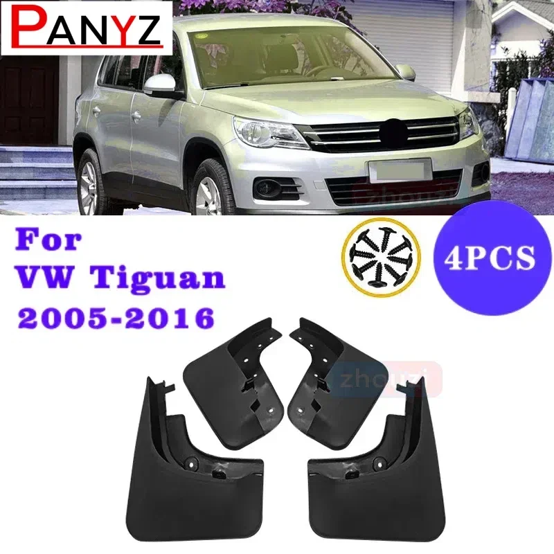 

Mud Flaps For Volkswagen VW Tiguan L R-LINE 2005-2020 Car Mudguards Splash Guard Front Rear Fender Accessories
