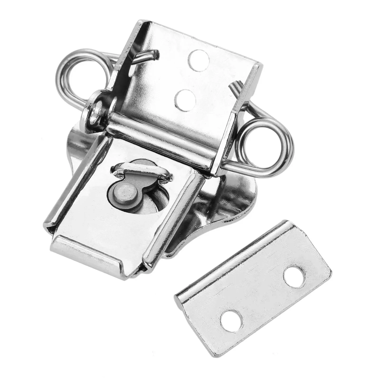 1PC Wood Case Toggle Locking Clasp Lock Toolbox Chest Trunk Flight Case Rotary Draw Toggle Latch Furniture Fittings 56*53mm