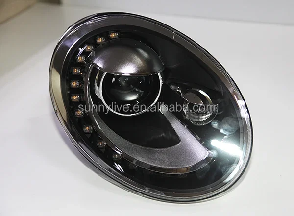 AIROW Beetle LED Head Lamp for Volkswagen 2011-2014 Year TLZ V2