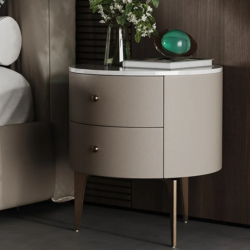 

European Minimalist Nightstand Table Nordic White Wood Small Nightstand Table Bedroom Modern Mesa De Noche Home Furniture