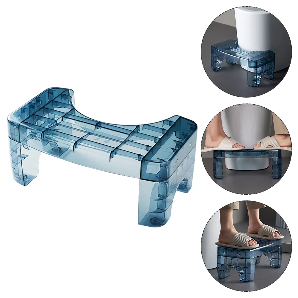 

Lightweight Kids Toilet Stool Strong Bearing Capacity Non-Slip Portable Bathroom Step Stool Pet Material Potty Training