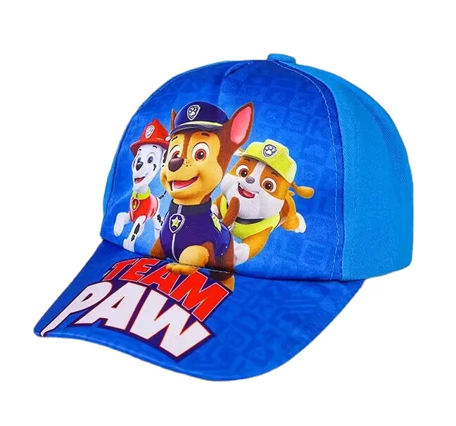 Paw Patrol Anime Figure Everest Skye Baseball Girls Boys Hip Hop Adjustable Cotton Baseball Cap