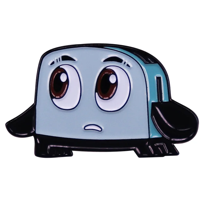 C3794 Brave little toaster Cute Stuff Manga Enamel Pin Brooch for Clothes Lapel Pins Jewelry Briefcase Backpack Accessories Gift