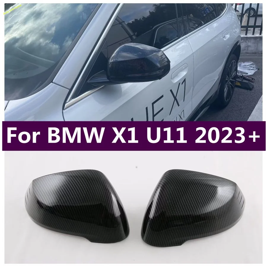 

Outside Door Rearview Mirror Decoration Protector Shell Caps Cover Housing Cover Trim For BMW X1 U11 2023 2024 Car Accessories