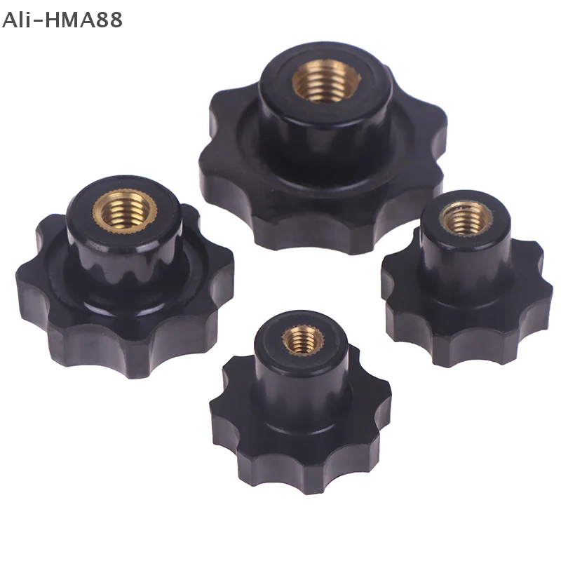 1 PCS Handle Octagonal Anti-Static PF Brass Nominal Diameter(M) 6mm 8mm 10mm 12mm DBSE Star Octagonal Knob