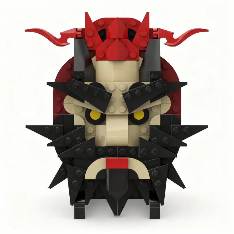 

111pcs MOC Zhong Kui Creator Model Building Blocks Construction Toy Christmas Gifts DIY Creative Idea Education Birthday Brick