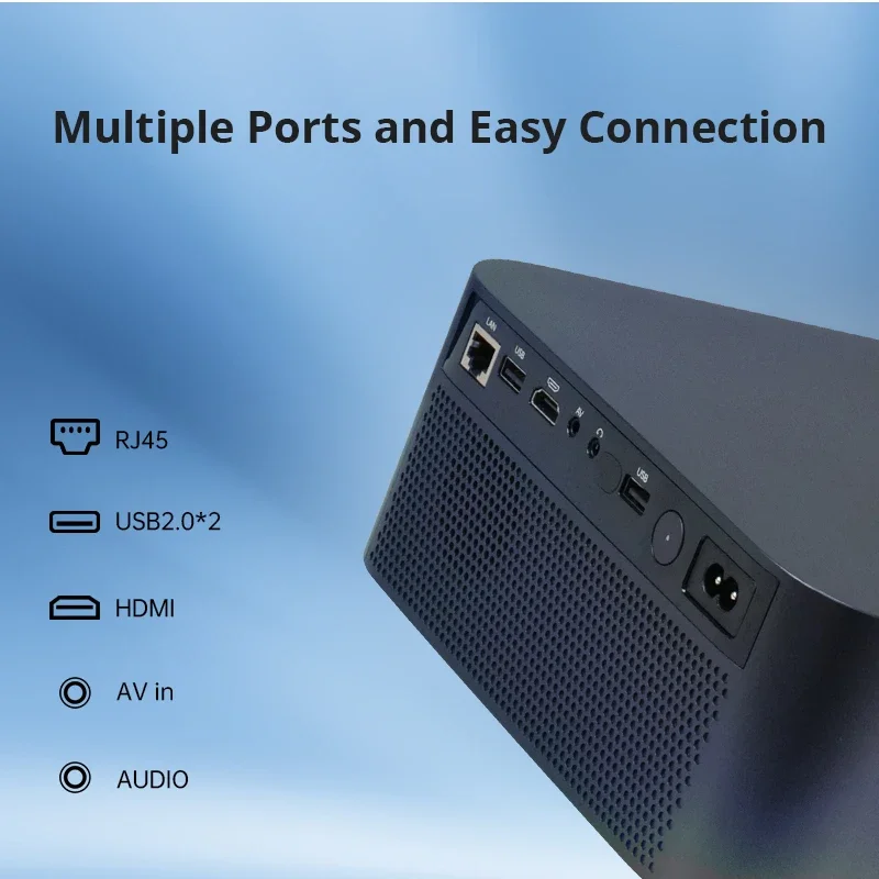 L016AN Smart WIFI Telefon Projektor HD 1080P Heimkino Video 4K Proyector Lcd Led Tragbare Kino Büro Projektor fabrik