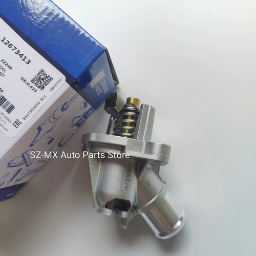 Imagen 1 del producto OEM del termostato del refrigerante del motor # 12673413 12669633 12656949 Para CHEVROLET BUICK GMC TRAX MALIBU 1.4L 1.5L 2016-2022 CTM/CH/019A