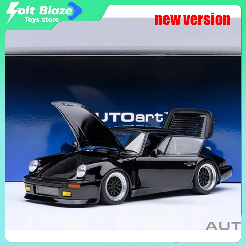 

AUTOart 1/18 Porsche 911 (930) Turbo Blackbird модель автомобиля детские игрушки моделирование статические коллекционные автомобили из сплава модель для мальчика подарок
