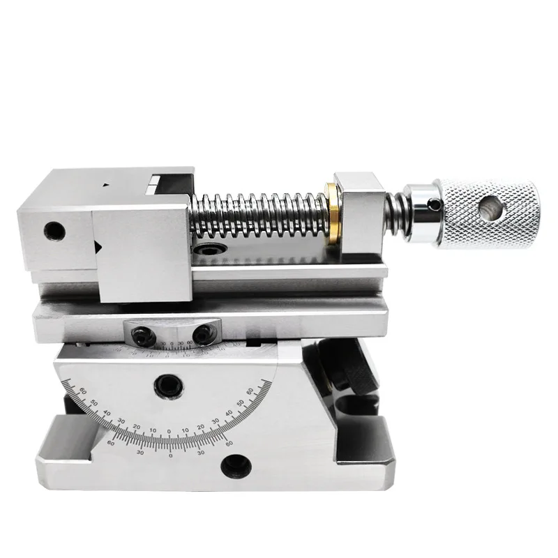 Precision Universal Angle Vise For Grinders And Milling Machines 2/3/4 Inches Manual Steel Drive