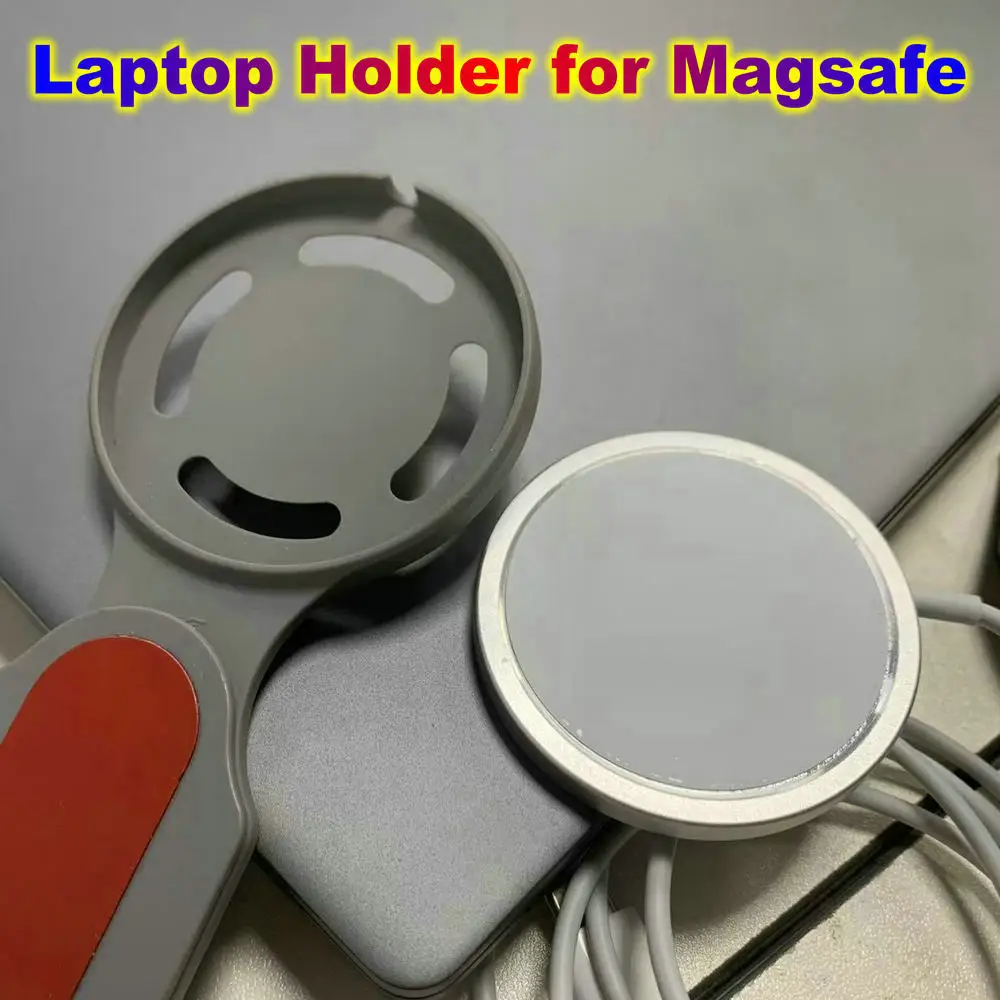 

Laptop Mount PC Holder For Magsafe Accessories Charging Charge Holder Kit Support Computer Foldable Stand Kit Side Folding Stand