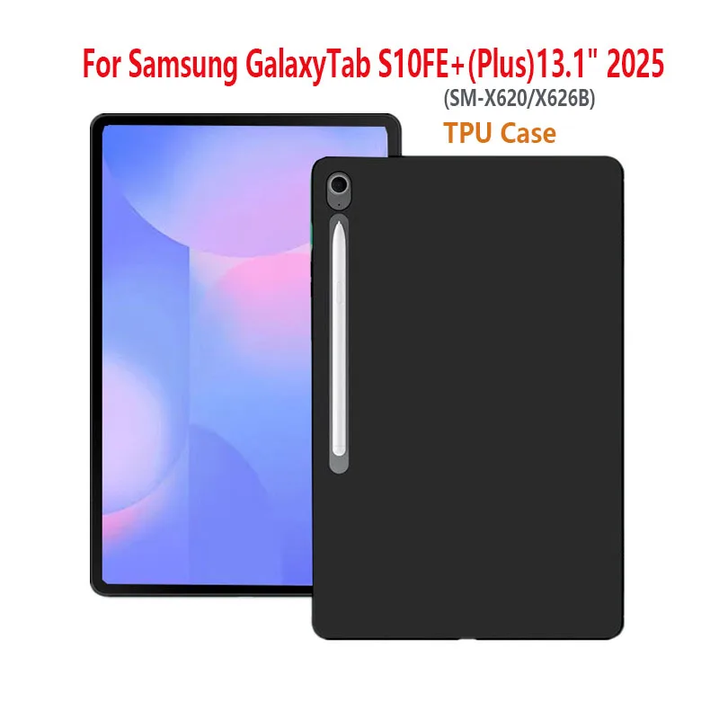 For Samsung Galaxy Tab S10 FE Plus 13.1 2025 Protective case SM-X620Airbag Silicone Cover Funda Tab s10 fe+ 13.1