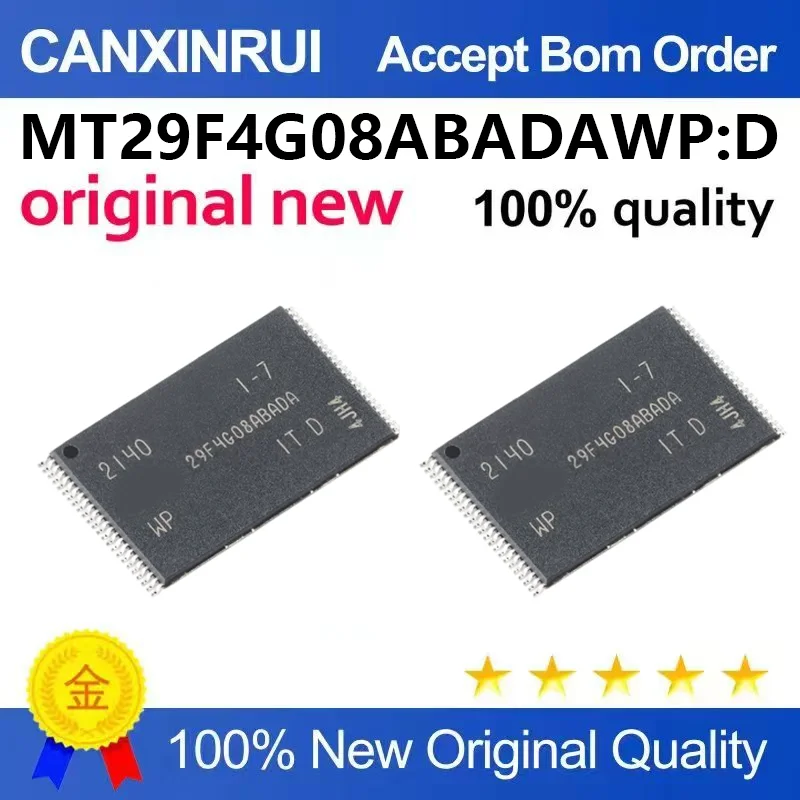 （5pcs-100pcs）New original MT29F4G08ABADAWPD TSOPI-48 4GB NAND flash memory chip