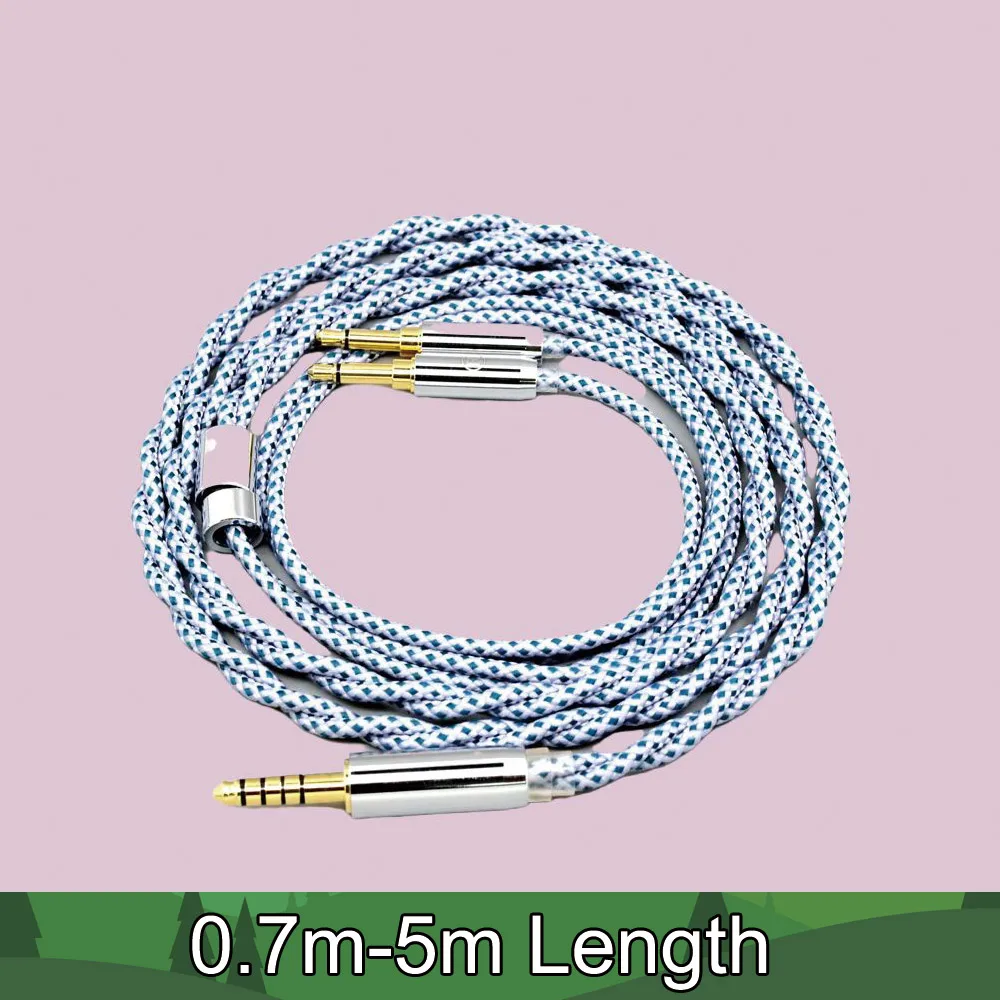 

99% Pure Silver Mix Graphene For Pioneer Amiron Home Aventho Pioneer SE-MONITOR 5 SEM5 OCC Shielding Earphone Cable 8641