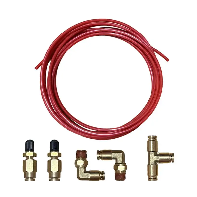 

Air Compressor Hose Kit 1/4 NPT Air Hose Pneumatic Quick Connect Coupler 20Ft Air Tube Kit Replacement Fitting Hose Connectors