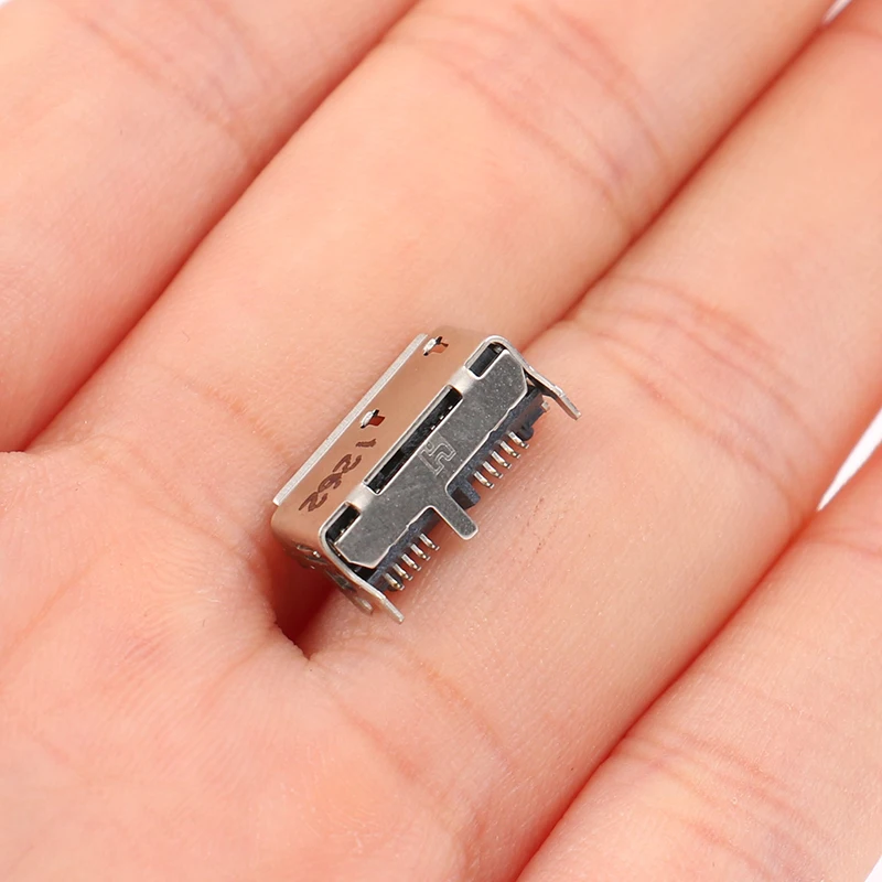 Micro USB 3.0 Female Portable Hard Drive Interface Connector Port For Samsung Toshiba Hard Drive Socket H5.2mm Connector