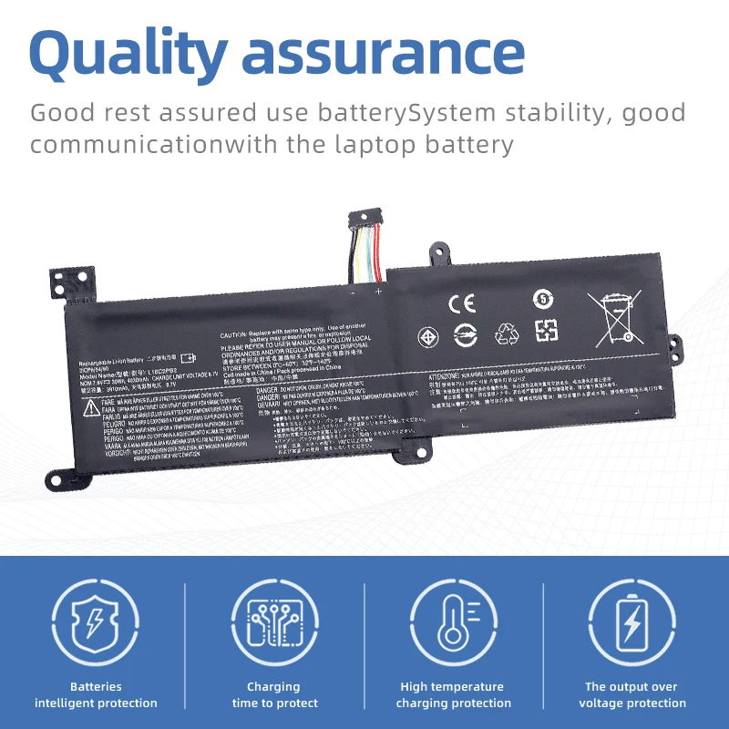 SUOZHAN 7.6V 30Wh/4030mAh L16C2PB2 L16C2PB1 L16L2PB2 Spare battery compatible for Lenovo IdeaPad 320-14AST 320-14IAP 320-14IKB