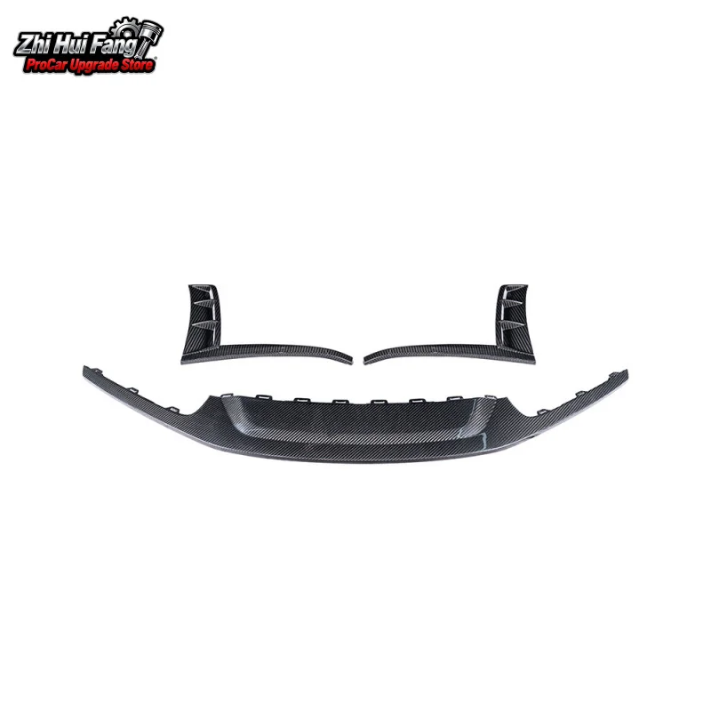 

Suitable for 17-UP Porsche 718 982GT4 OE Carbon Fiber Front Lip Dry Carbon Replacement