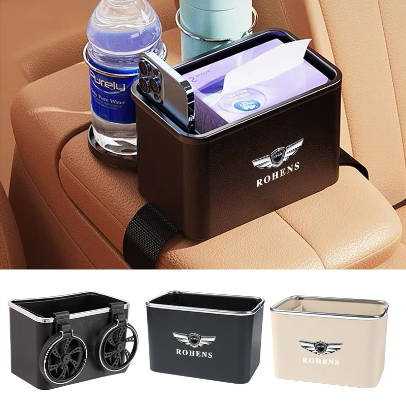 

Auto Storage Rack 3 In1 Car Multi-function Armrest Box Storage Box Tissue Box For Hyundai Rohens Auto Interior Accessories
