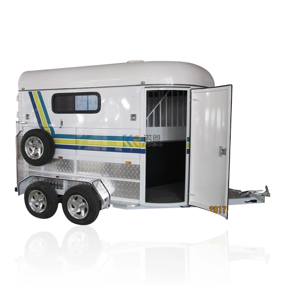 Horse Trailers Wholesale Australia Aluminum Gooseneck Float Living Horse Carriage Trailer High Capacity