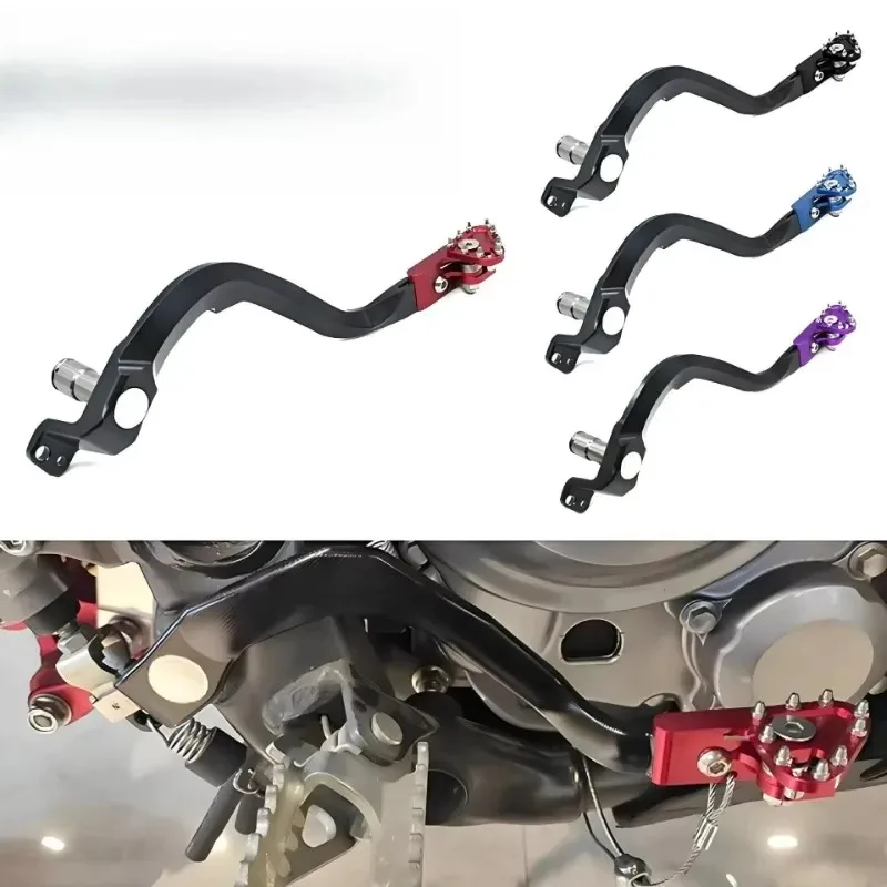 

Tiy Forged CNC Rear Foot Brake Lever Brake Pedal for CRF300L CRF300LR 300L Rally 2021 2022 2023 2024 Replaces OE 46500-K1T-E10