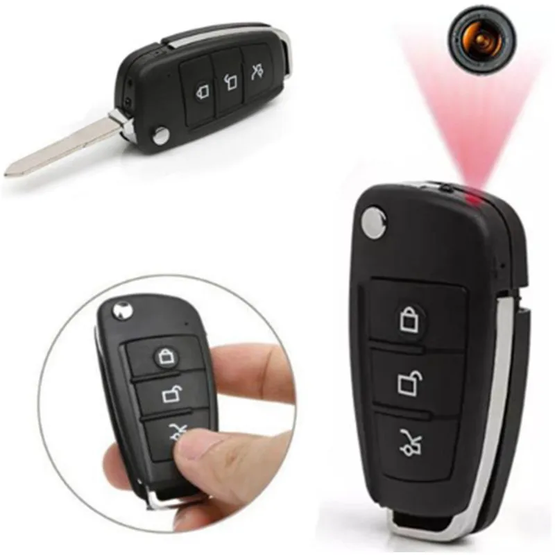 Car Key Camera Film and Record Car