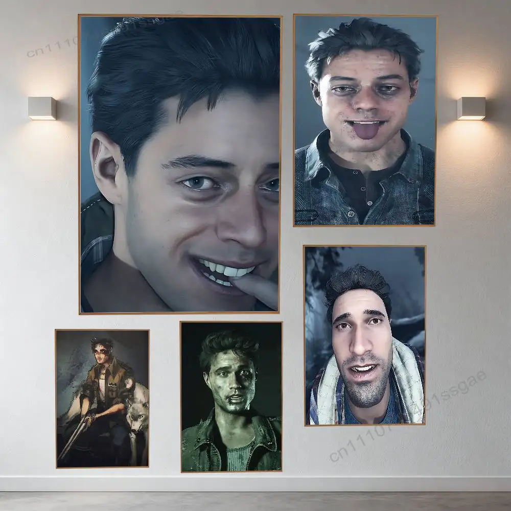 

Mike Josh U-Until D-Dawn Retro Fashion Pictorial Poster Sticky Poster Paper Sticker DIY Room Bar Cafe Wall Decor Gift