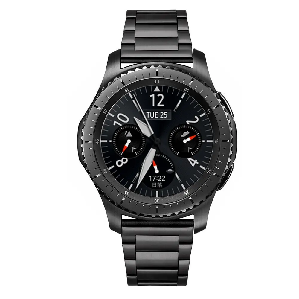 22mm Metal strap for Samsung Watch 3/Gear S3 Huawei watch 3/GT3 Pro Stainless Steel Link Bracelet for Amazfit GTR/Stratos Correa