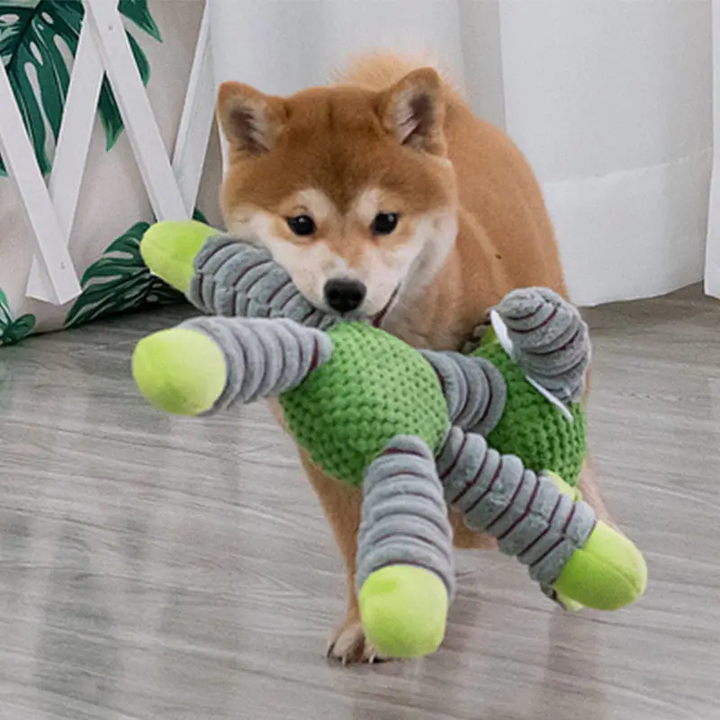 Fleece Large Dog Squeaky Toy 4