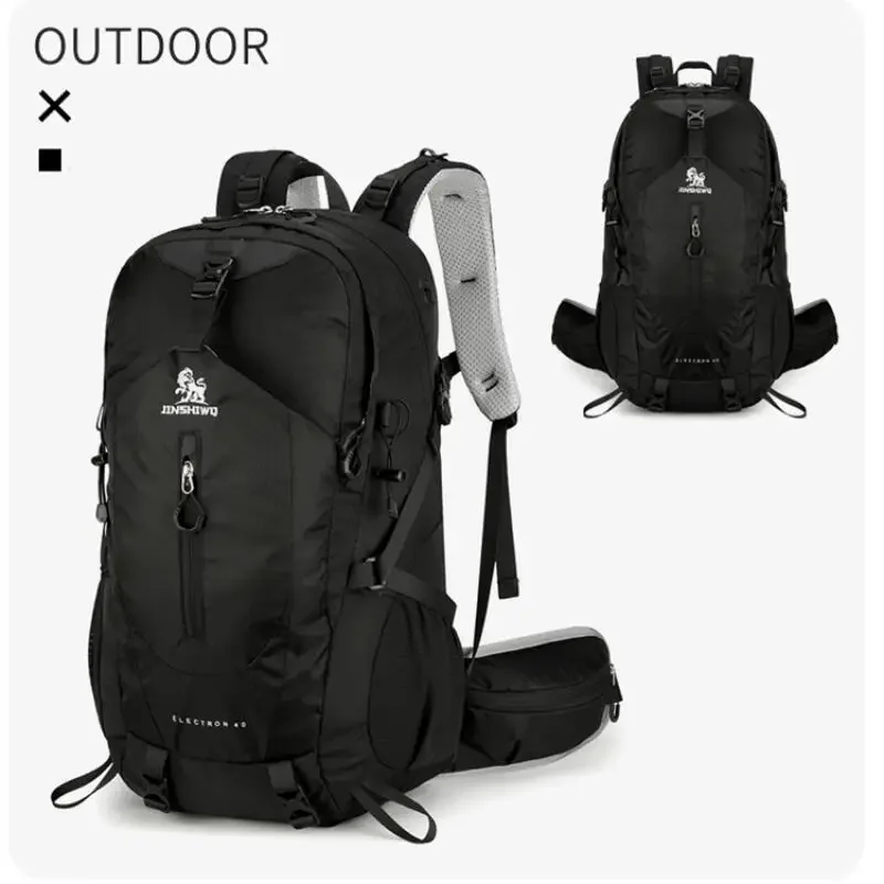 40L حقيبة كتف المياه السفر سعة كبيرة المشي لمسافات طويلة في الهواء الطلق الرياضة على ظهره مزدوجة على ظهره مخيم الرحلات حقيبة الظهر للرجال والنساء