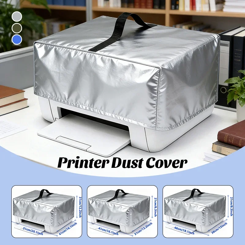 Universal Waterproof Printer Dust Cover Reinforced Handle Design Dustproof Protective Case for Office Printer Engraving Machine