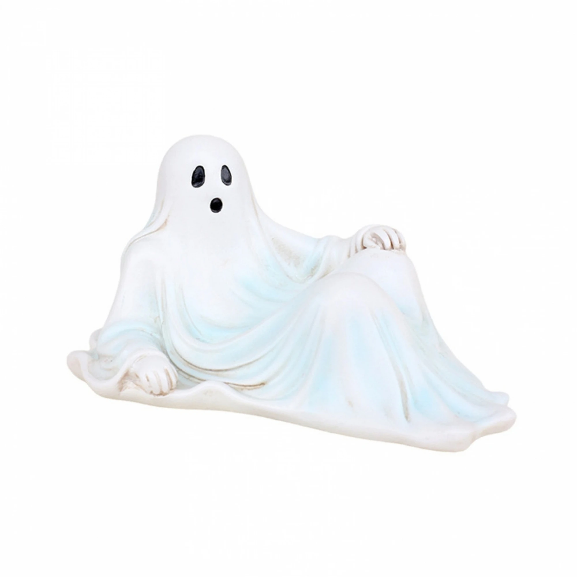 Halloween Table Decoration Resin Reclining Mini Ghost Figurines Centerpiece