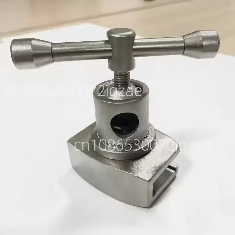 

Oversized Surgical Bed Rail Clamp with Long Slide Universal Fixator, Bedside Locking System for Secure Equipment Mounting