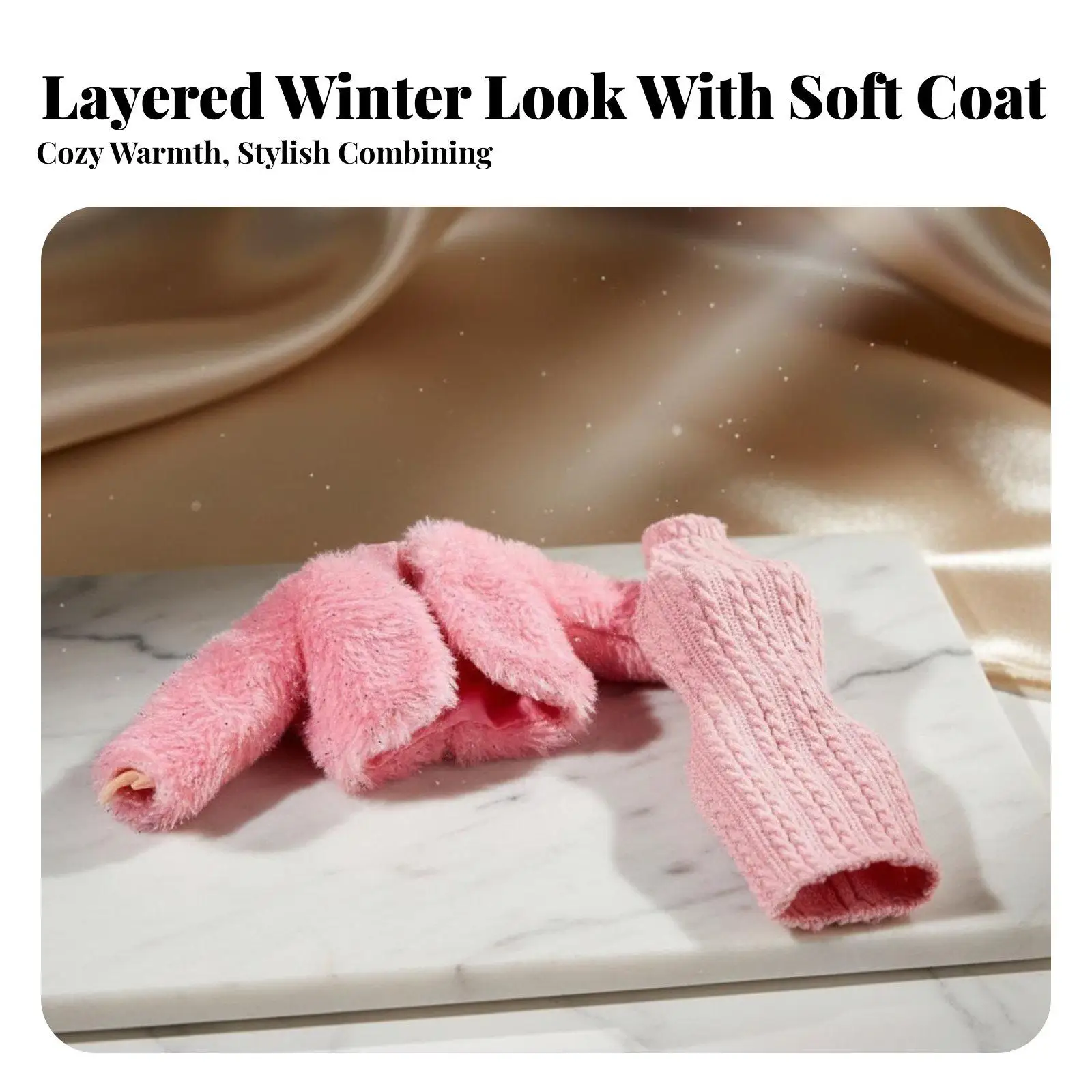 30cm Doll Clothing Fashionable Fashion Doll Winter Clothes Stylish Designs Knit