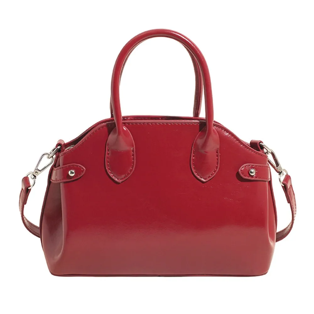 

Shoulder Bag Suede Boston Shoulder Bag Handbag Candy Color Slouchy Hobo Bags Korean Style Large Capacity Solid Color Tote Bag