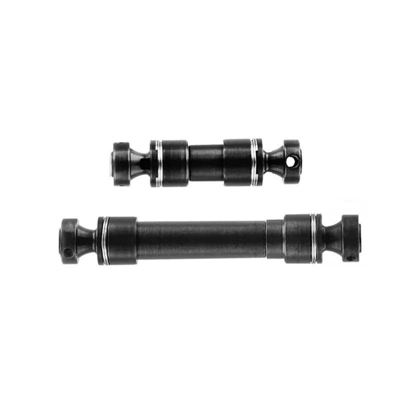 2Pcs Hardened Steel Center Drive Shaft 7250R for 1/16 Traxxas Mini E-Revo EREVO SUMMIT SLASH 4WD RC Car Upgrade