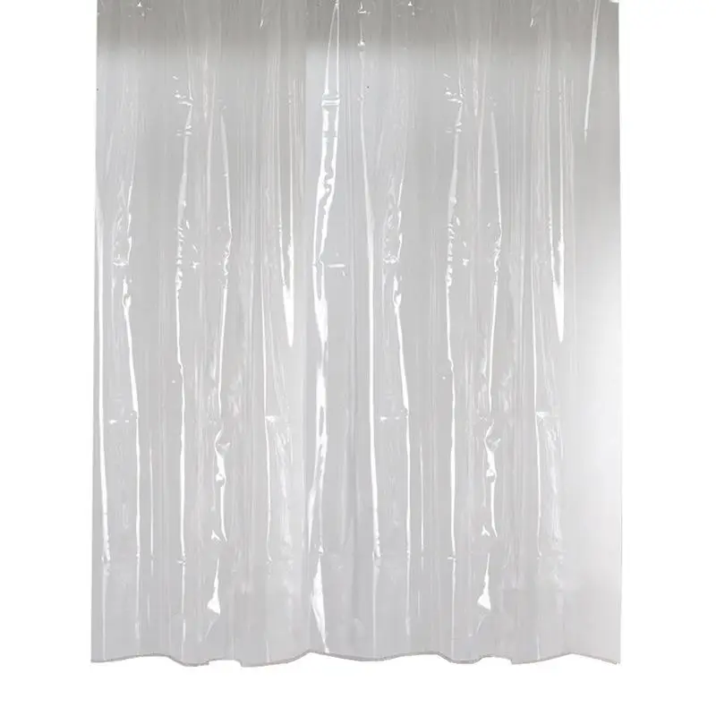 Transparent Plastic Shower Curtain Kitchen Partition Door Curtain Waterproof Blocking Hanging Curtain Car Wash Water Barrier ...