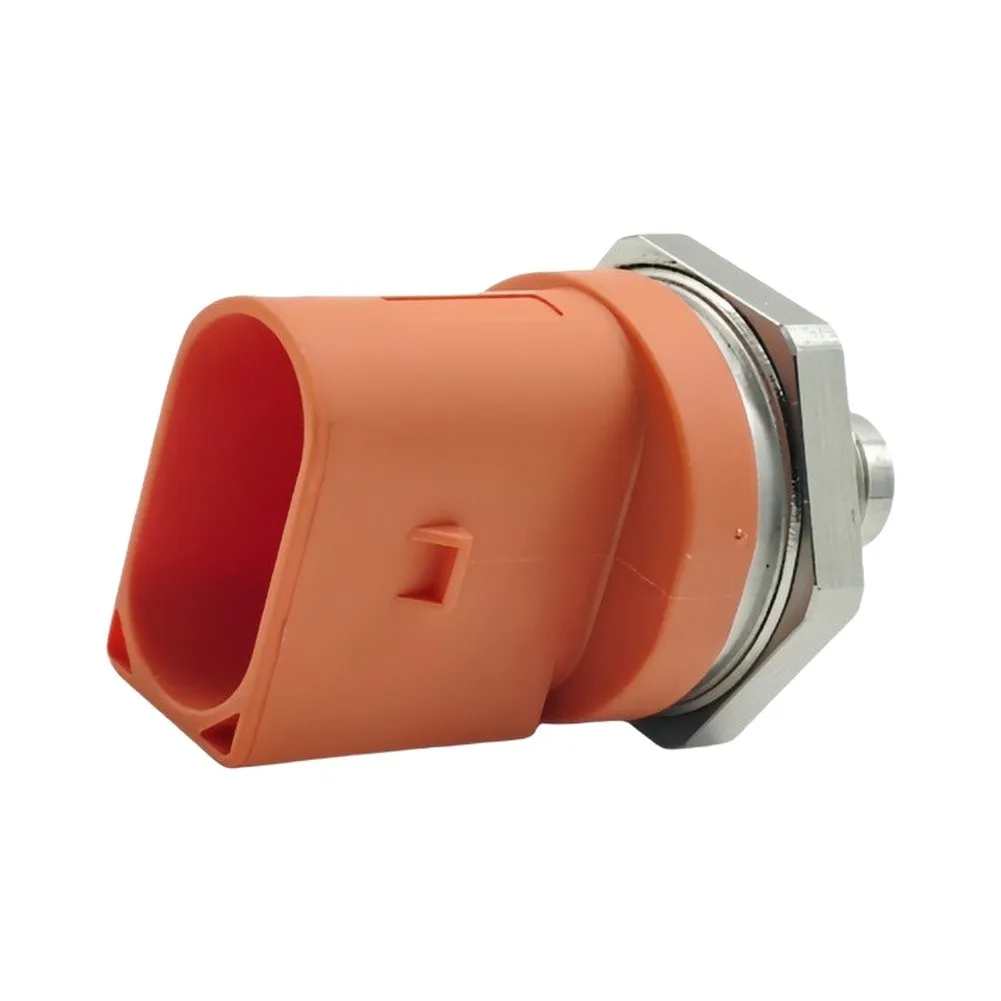 Fuel Rail Pressure Sensor 06J906051D Compatible with For A5 2010 to 2019 For Jetta 2006 through 2009 OEM Replacement