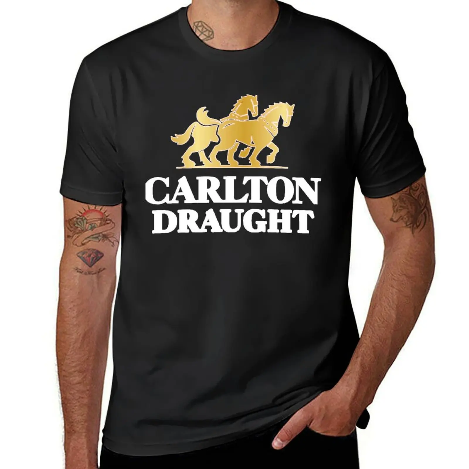 Elegant Carlton Draught T-Shirt hippie clothes graphics customizeds men clothes