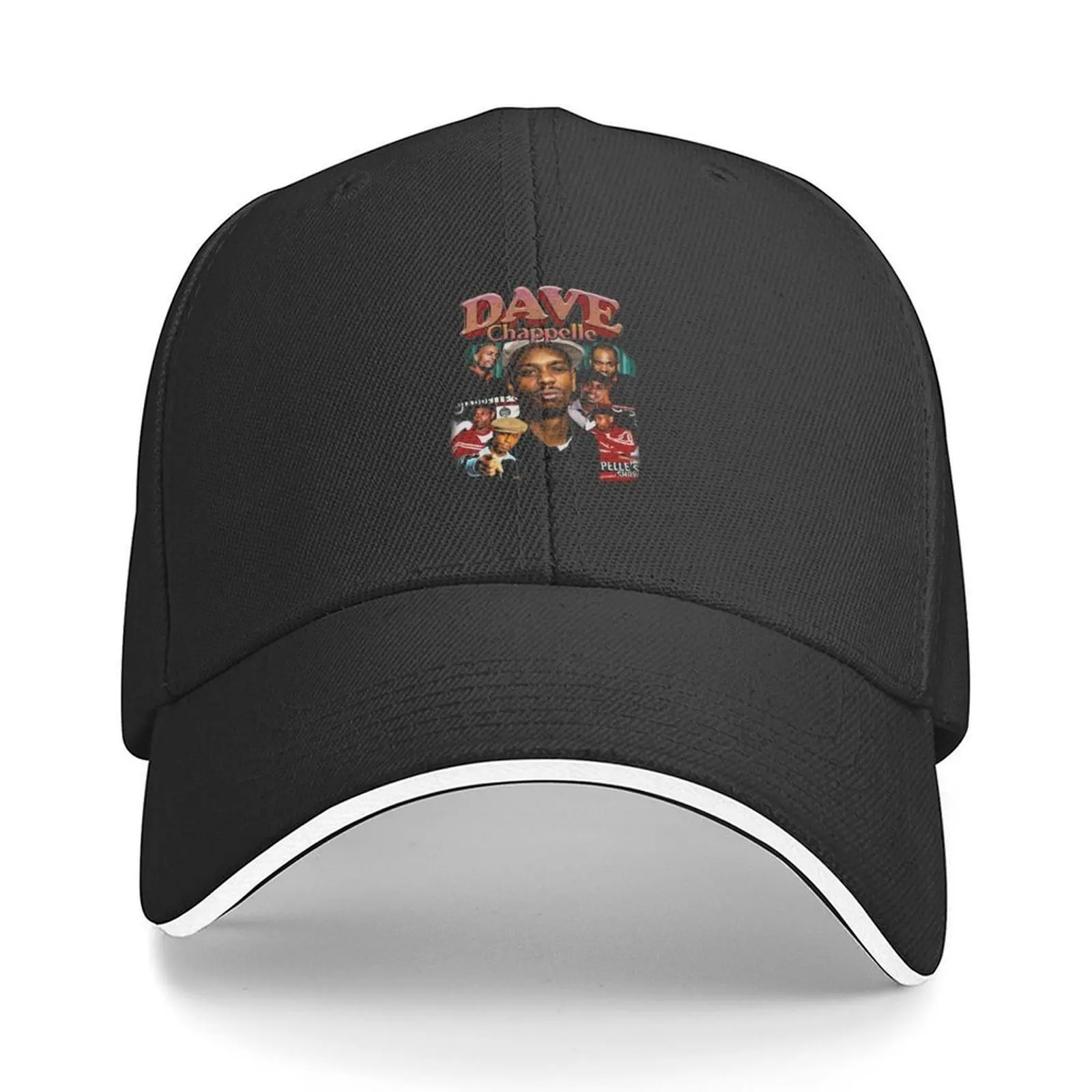 

Dave Chappelle 2 Baseball Cap western Hat Rave black Luxury Cap Male Women's