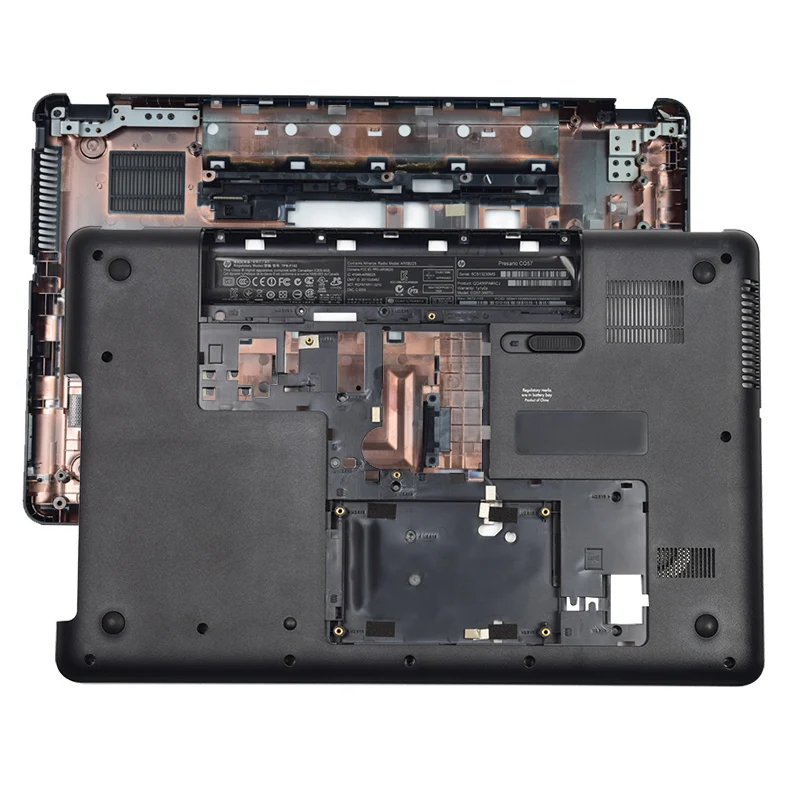 

Original New For HP Compaq Presario 630 635 CQ57 Series Laptop Bottom Base Case Cover 646838-001 646114-001 Laptop Bottom Case