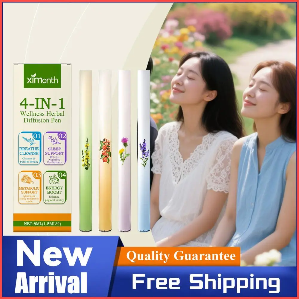 Herbal Lung Clean Diffuser Natural Extract Repairing Airway Mucosa Respiratory Care Diffuser Improv Sleep Herbal Body Care Stick
