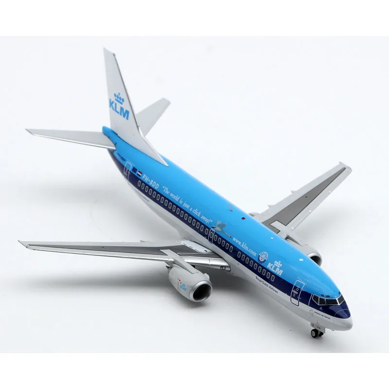 Avion à collectionner JC Wings 1:200 KLM Royal holland Airlines Bird Boeing B737-300, avion moulé sous pression, modèle PH-BDD, XX20139