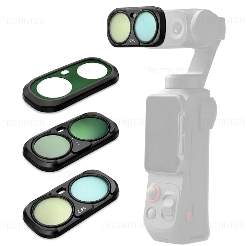 For Insta360 Luna Ultra Magnetic Lens Filter Kit CPL VND 1/4 Black Diffusion Mist ND8 Filter Frame Set Camera Vlog Accessories