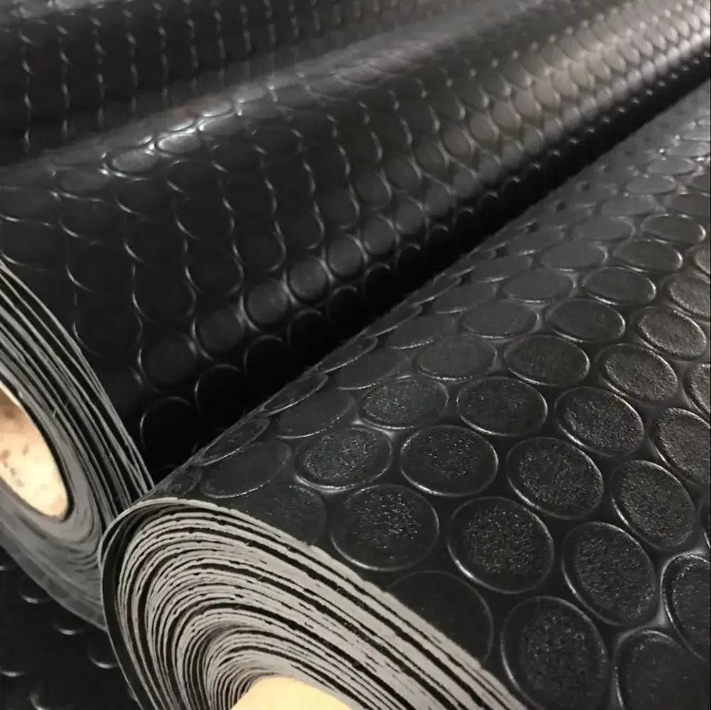 PVC Coin Car Floor Mat Roll Covered Linoleum Carpet Rubber Plastic Vinyl Leather Sponge Commercial Flooring Sheet