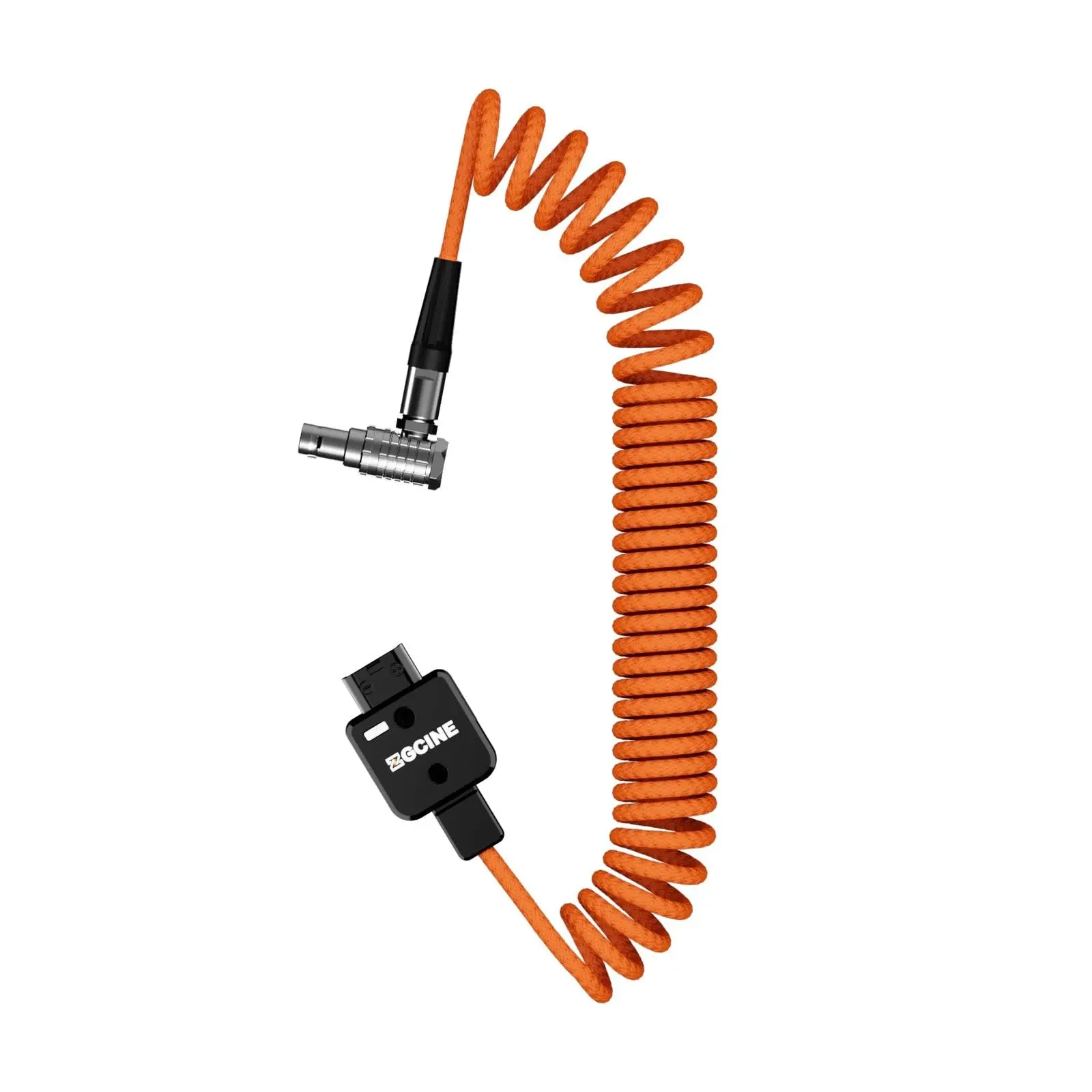 ZGCINE DT-LM d-tap ke LM 2Pin kabel daya Coild jantan untuk kamera SONY dan ARRI merah pilihan-60CM/1,96 kaki